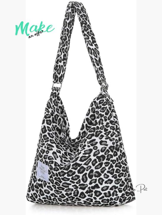 Canvas Hobo Crossbody Bag with Adjustable Strap, Zip Closure, Lightweight